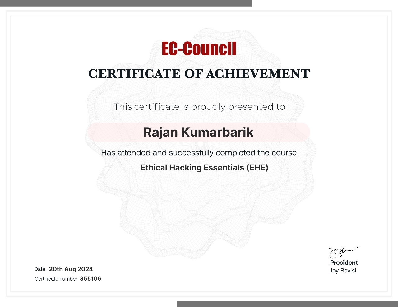 Ethical Hacking Essential