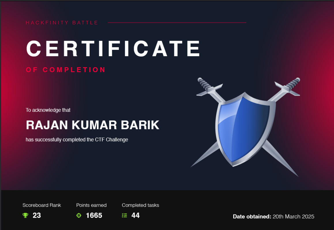 Hackfinity-Battle
